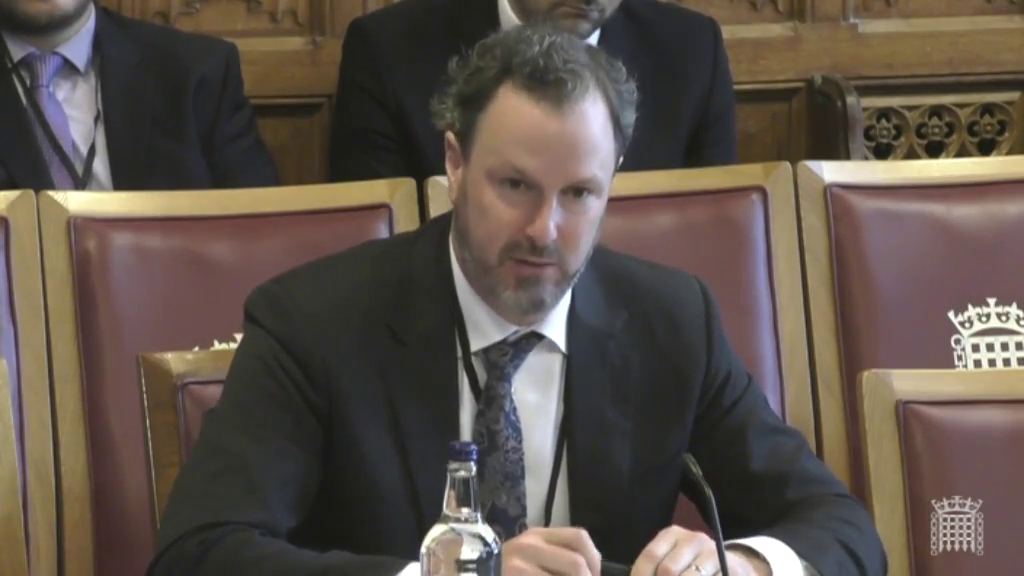 Invinity CCO Matt Harper Addresses House of Lords Economic Affairs Committee