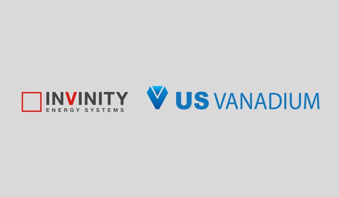 U.S. Vanadium and Invinity Sign MoU to Form U.S. Joint Venture