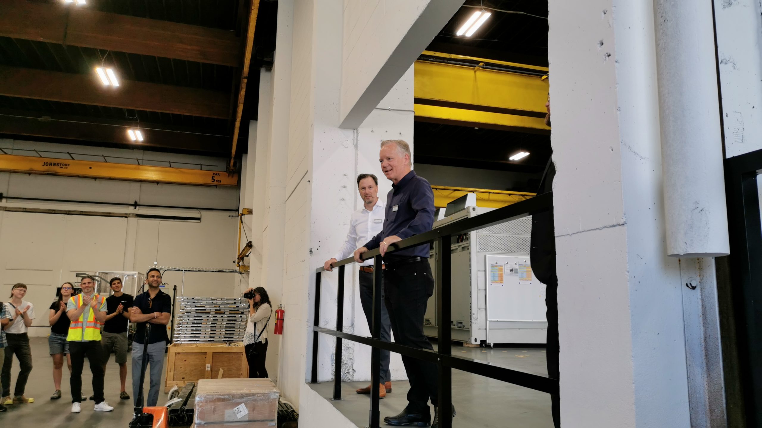 Invinity Motherwell Invinity Opens 200 MWh Vancouver Manufacturing Facility / Invinity