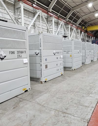 Vanadium flow batteries at Invinity's Motherwell facility