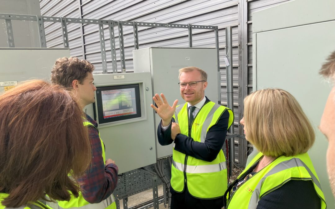 UK Energy Minister Tours Invinity Bathgate Factory