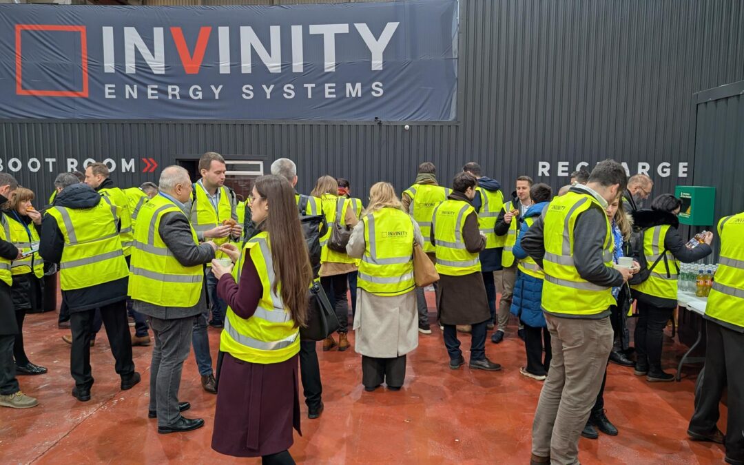 Invinity Showcases VFB Technology to EU Delegation Alongside UK Department for Business and Trade
