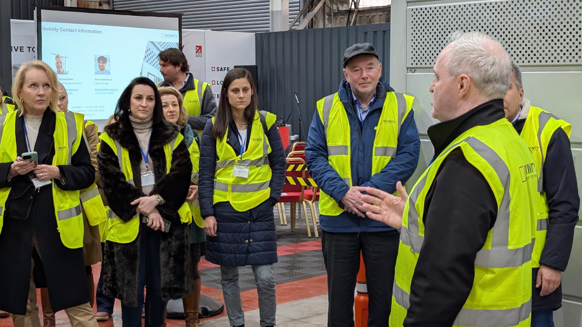 Matt Harper discussing with New Economy Canada panel members