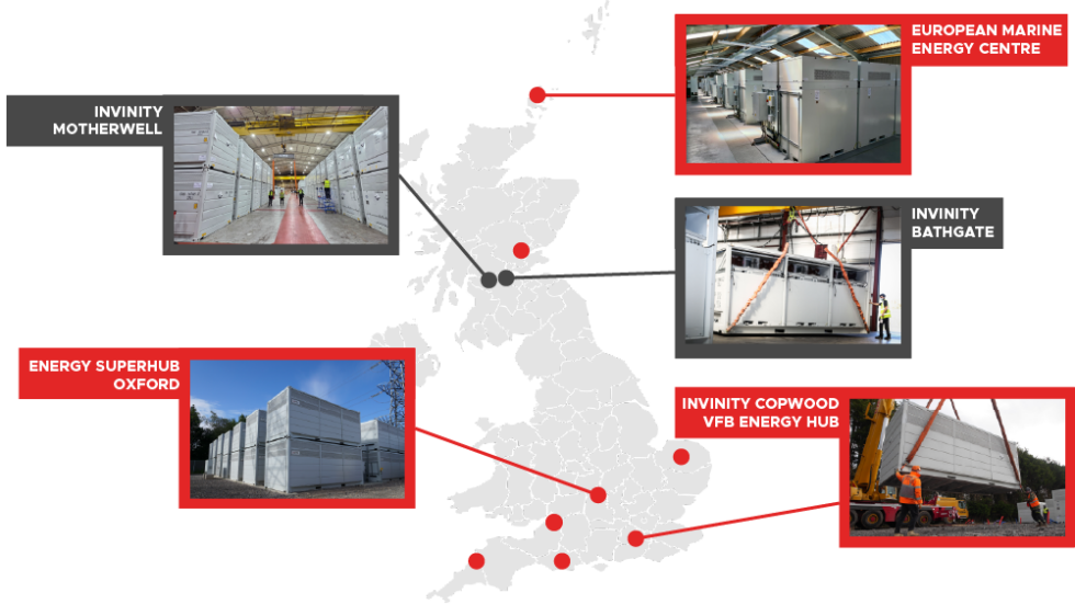Invinity Energy Systems in the UK