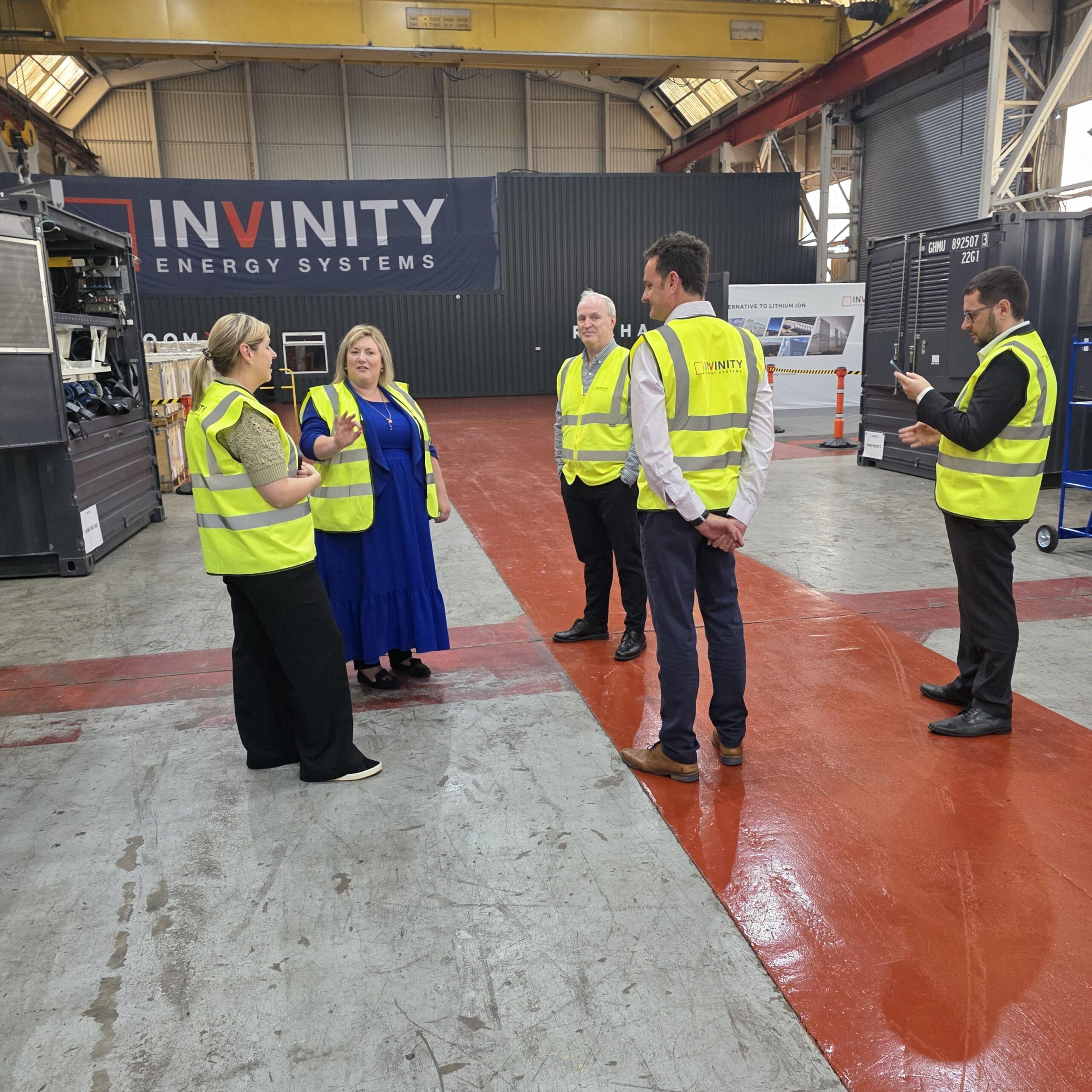 MP Pamela Nash Motherwell visit